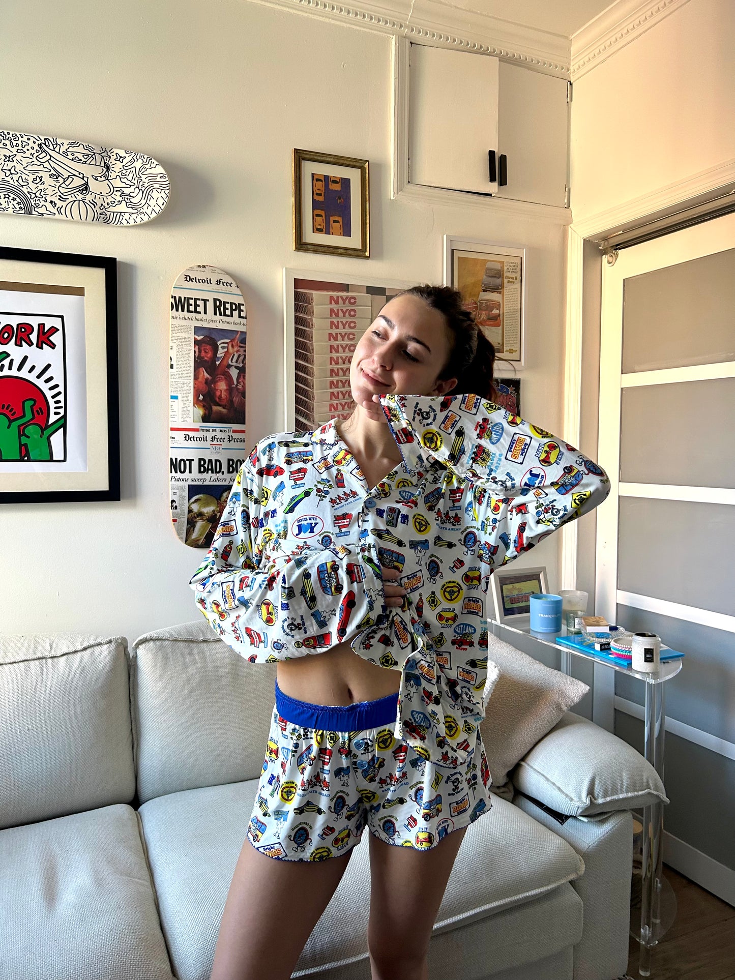 Joy Ride Optimist Pajama Set – PJ Top + PJ Shorts