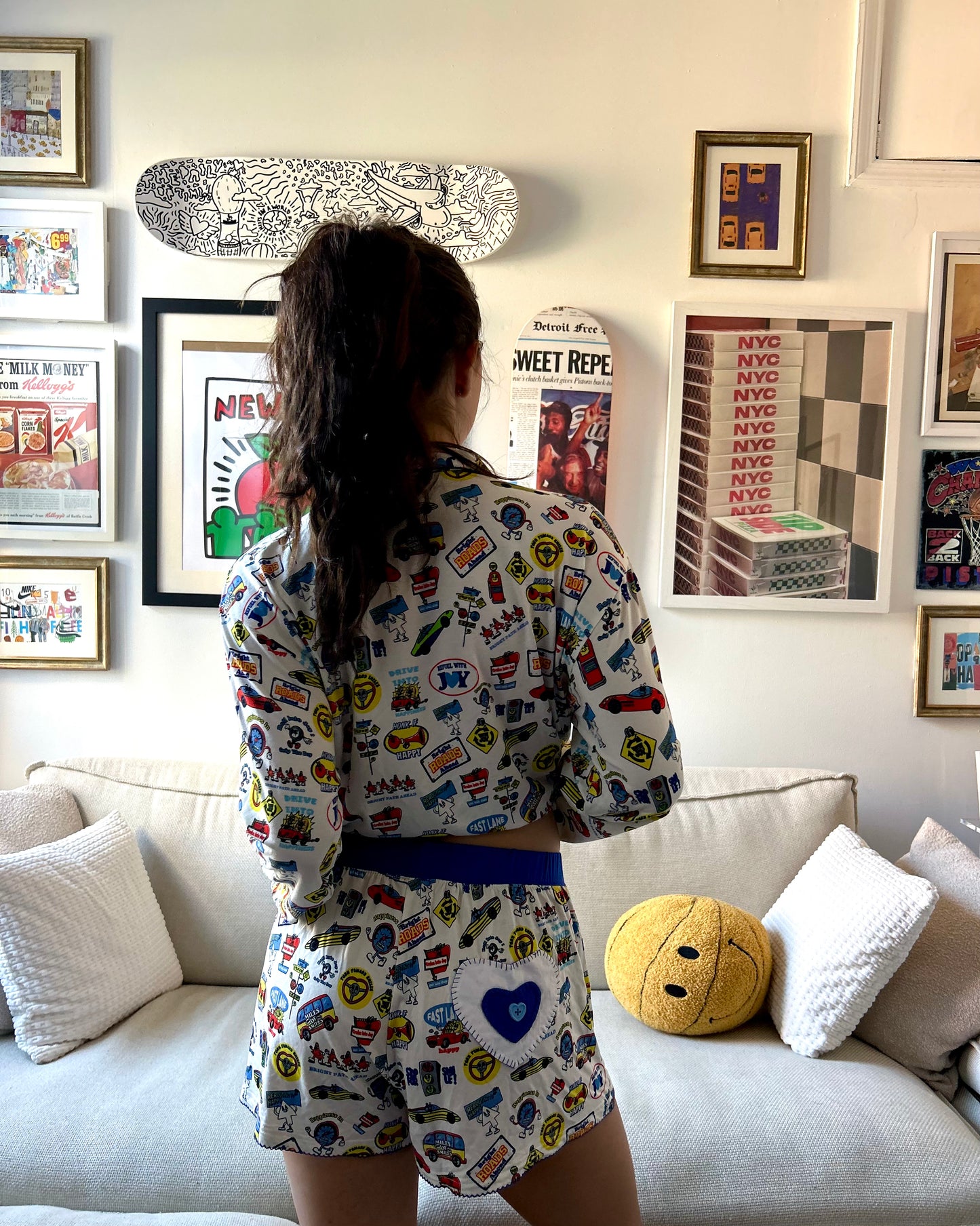 Joy Ride Optimist Pajama Set – PJ Top + PJ Shorts